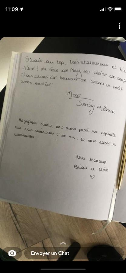 Studio Classe Haut De Gamme-Metz Gare Apartment Екстериор снимка